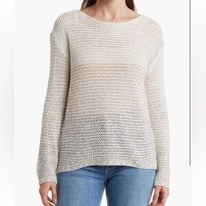 RDI Ombré Stripe Crewneck Sweater